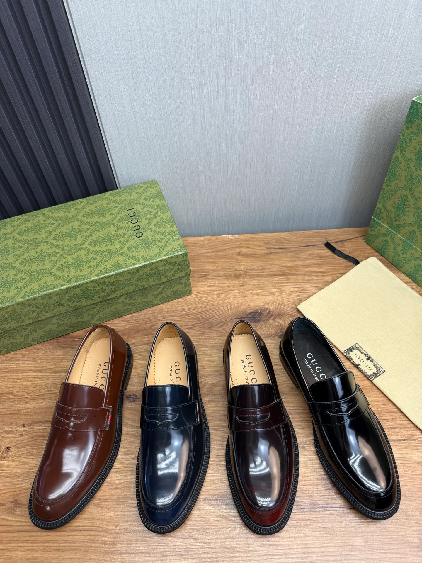 Factory price 520💰 ＧＵＣＩＩ Men's business casual leather shoes, luxurious and noble👞All imported original brand leather, just to create a more comfortable wearing experience, upper: original cowhide ➕Imported full cow lining, original outsole ✔️36-45 (45 non-returnable)